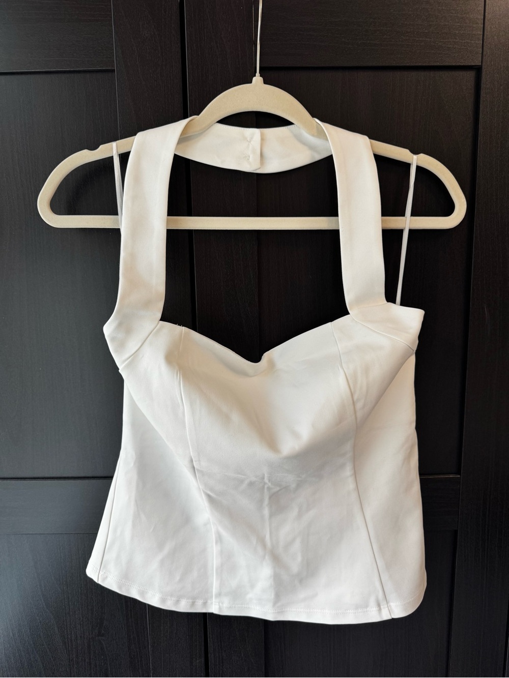 NWT bustier halter top